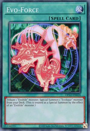 Image of Evo-Force [OP22-EN024] Common