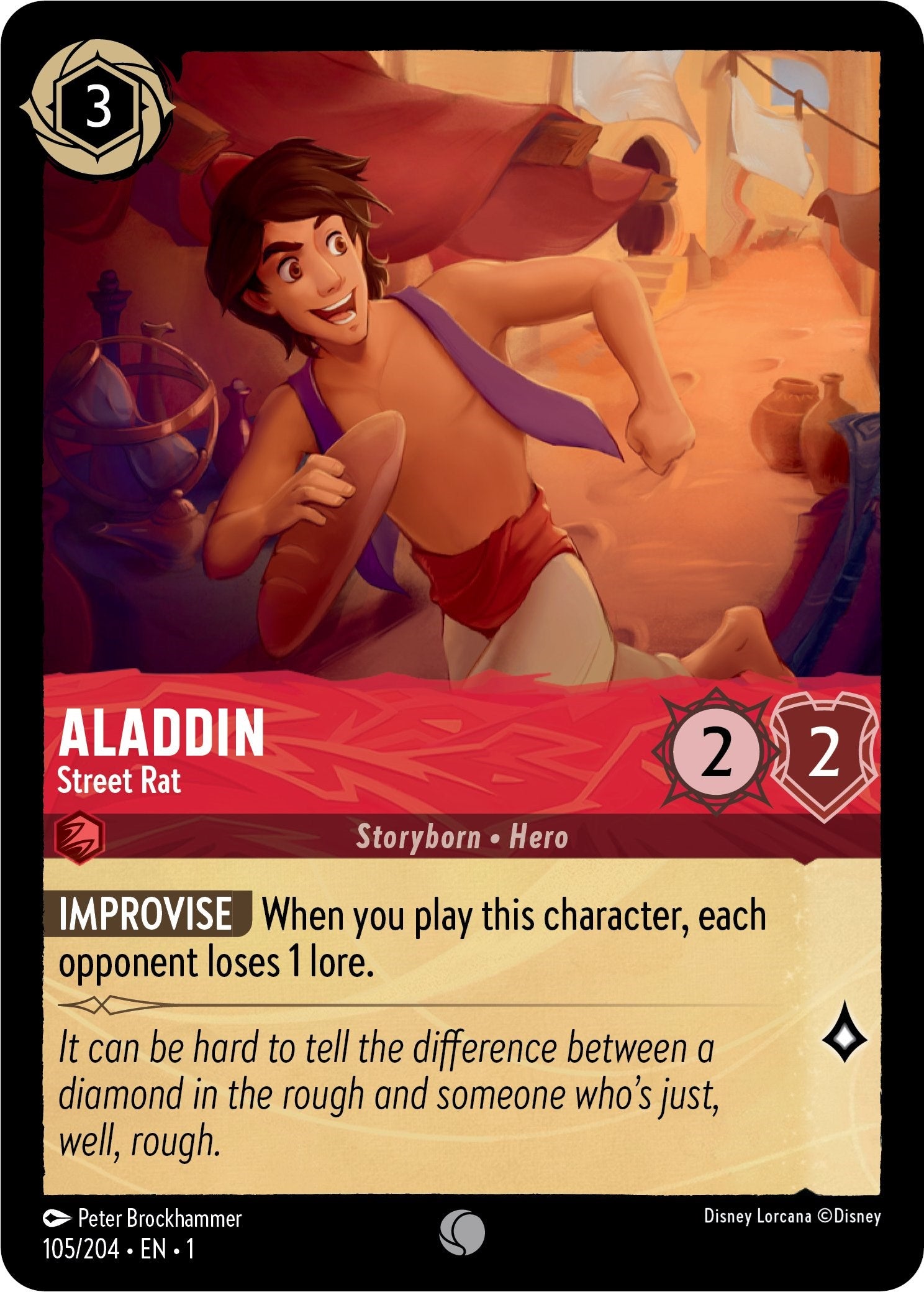 Image of Aladdin - Street Rat (105/204) [The First Chapter]