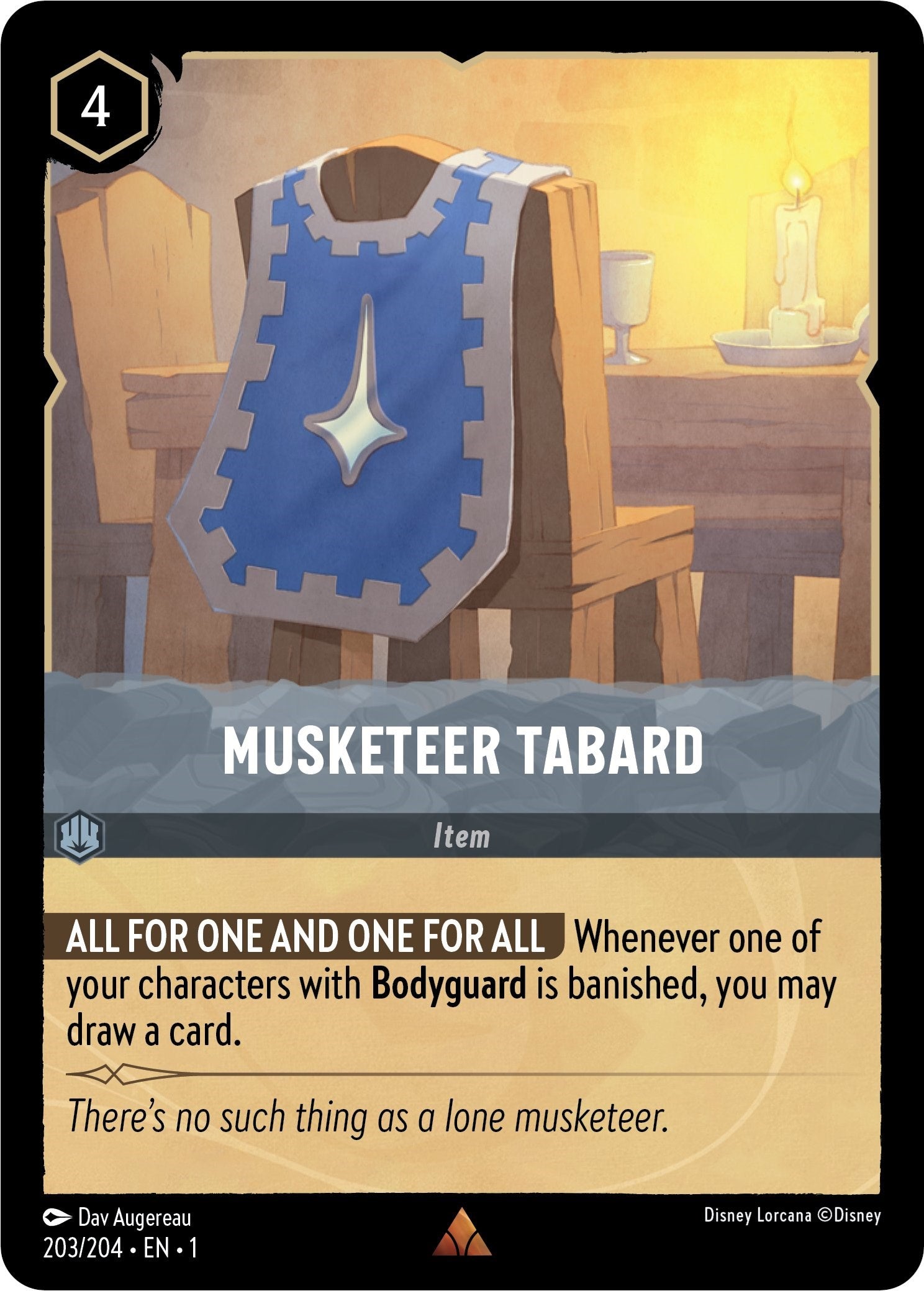 Image of Musketeer Tabard (203/204) [The First Chapter]