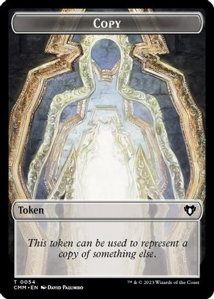 Image of Copy (0054) // Avacyn Double-Sided Token (CMM-54 // 60) - Commander Masters