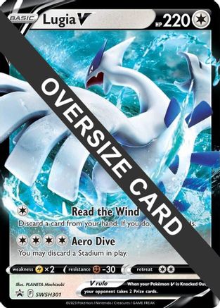 Image of Lugia V - SWSH301  - Holofoil Jumbo Cards - Promo