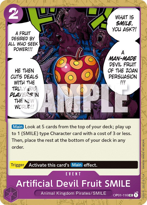 Image of Artificial Devil Fruit SMILE [Romance Dawn]