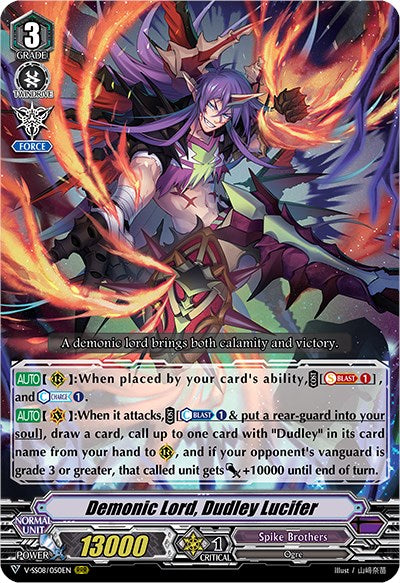 Image of Demonic Lord, Dudley Lucifer (V-SS08/050EN) [Clan Selection Plus Vol.2]