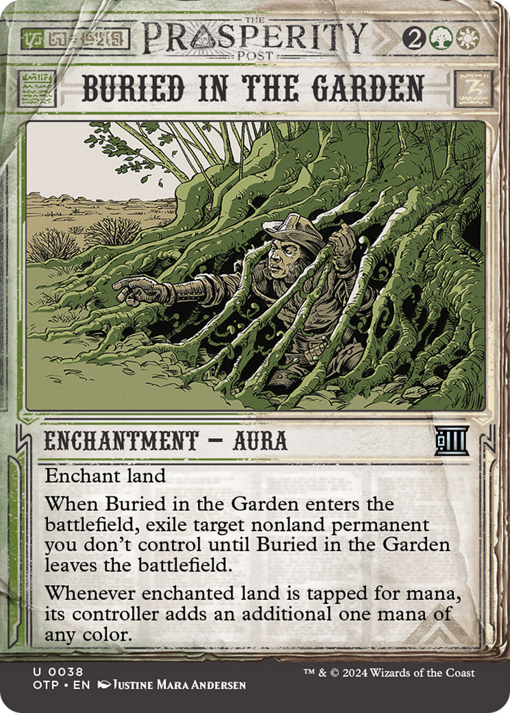 Image of Buried in the Garden [Outlaws of Thunder Junction: Breaking News]