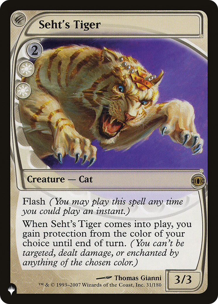 Image of Seht's Tiger [The List]
