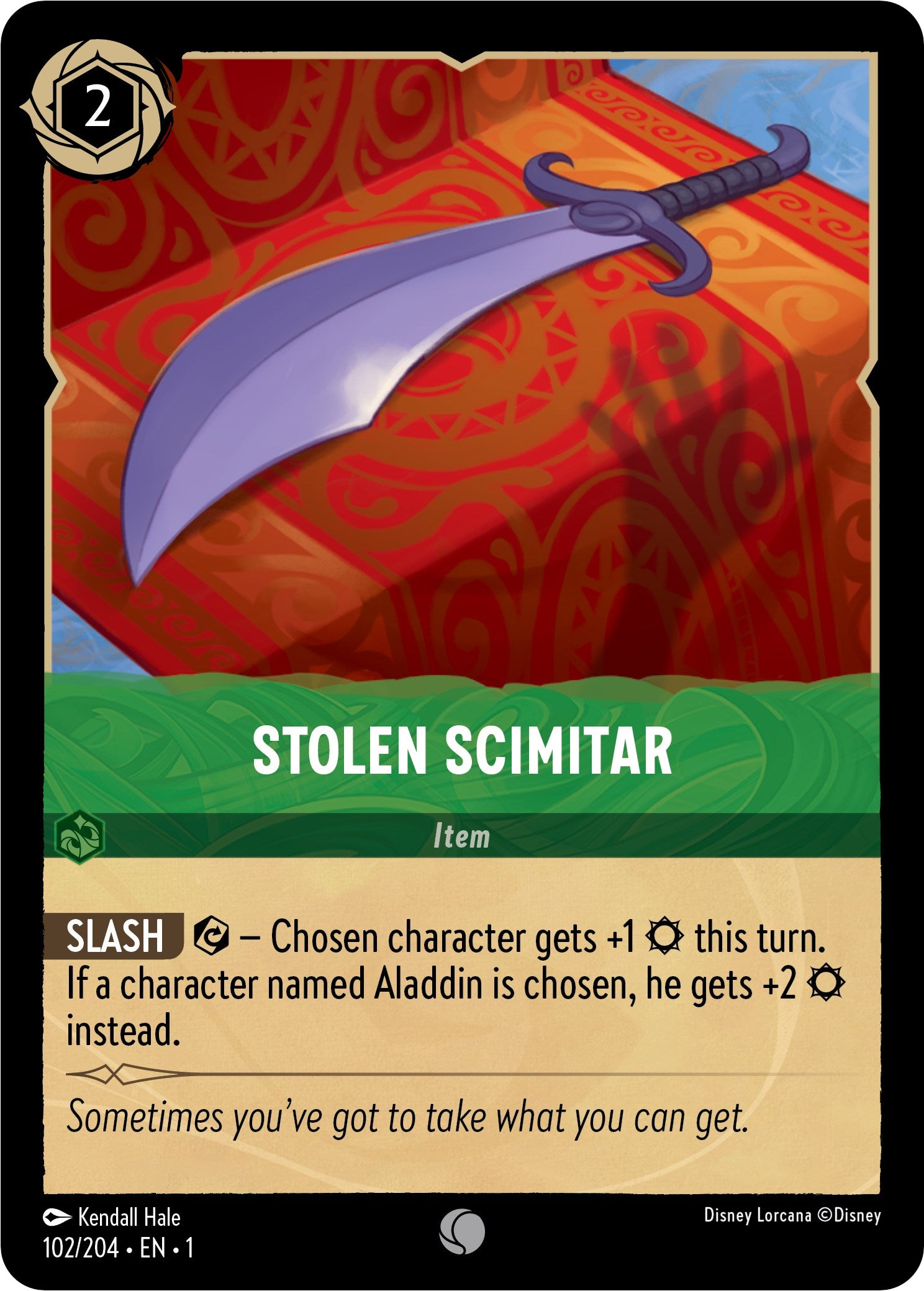 Image of Stolen Scimitar (102/204) [The First Chapter]