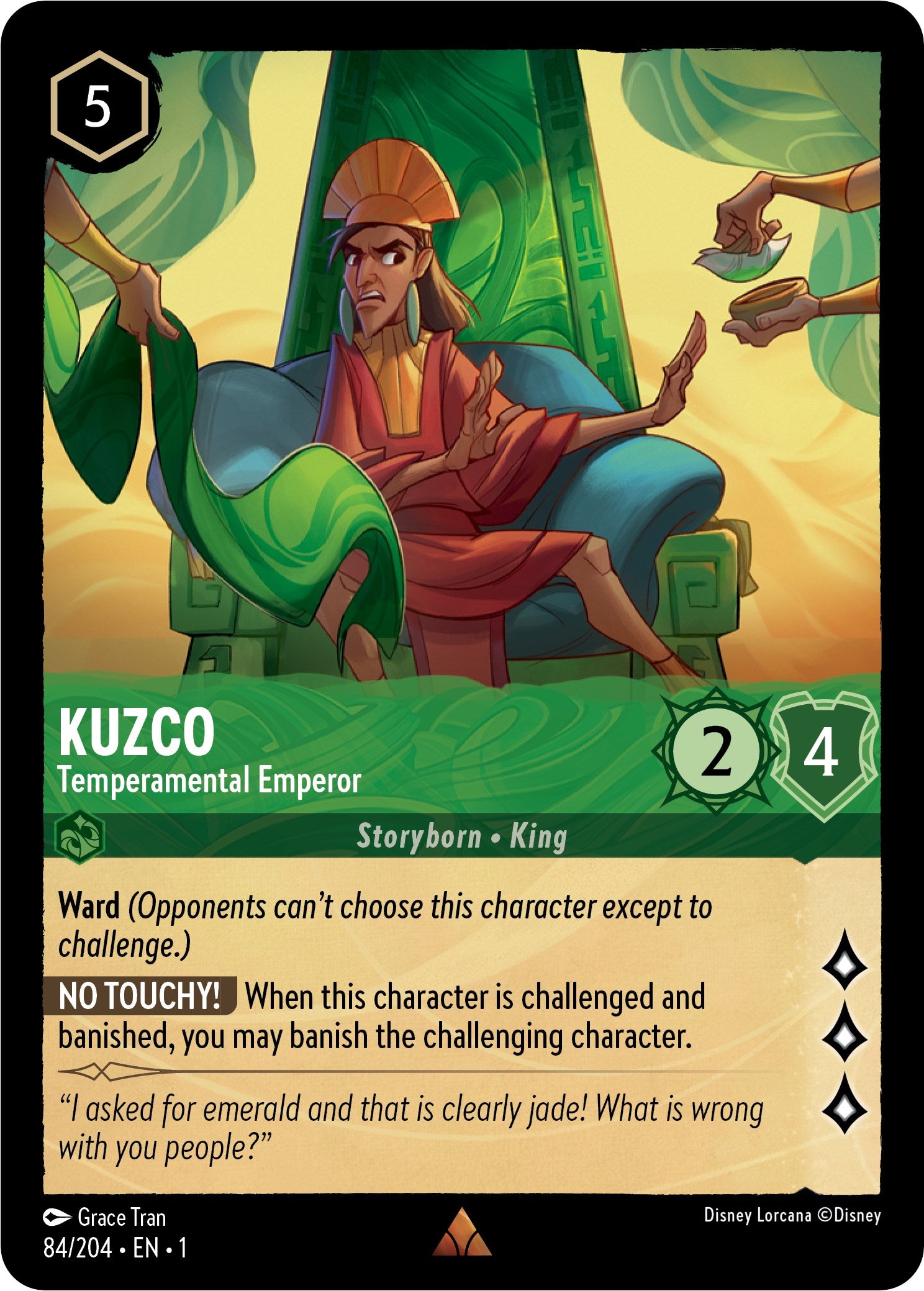 Image of Kuzco - Temperamental Emperor (84/204) [The First Chapter]