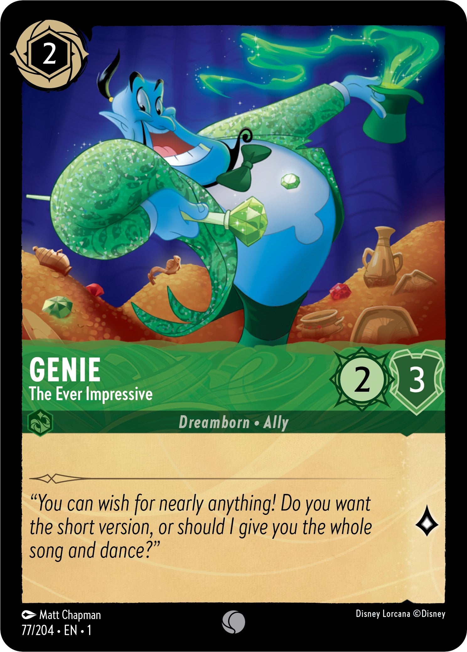 Image of Genie - The Ever Impressive (77/204) [The First Chapter]