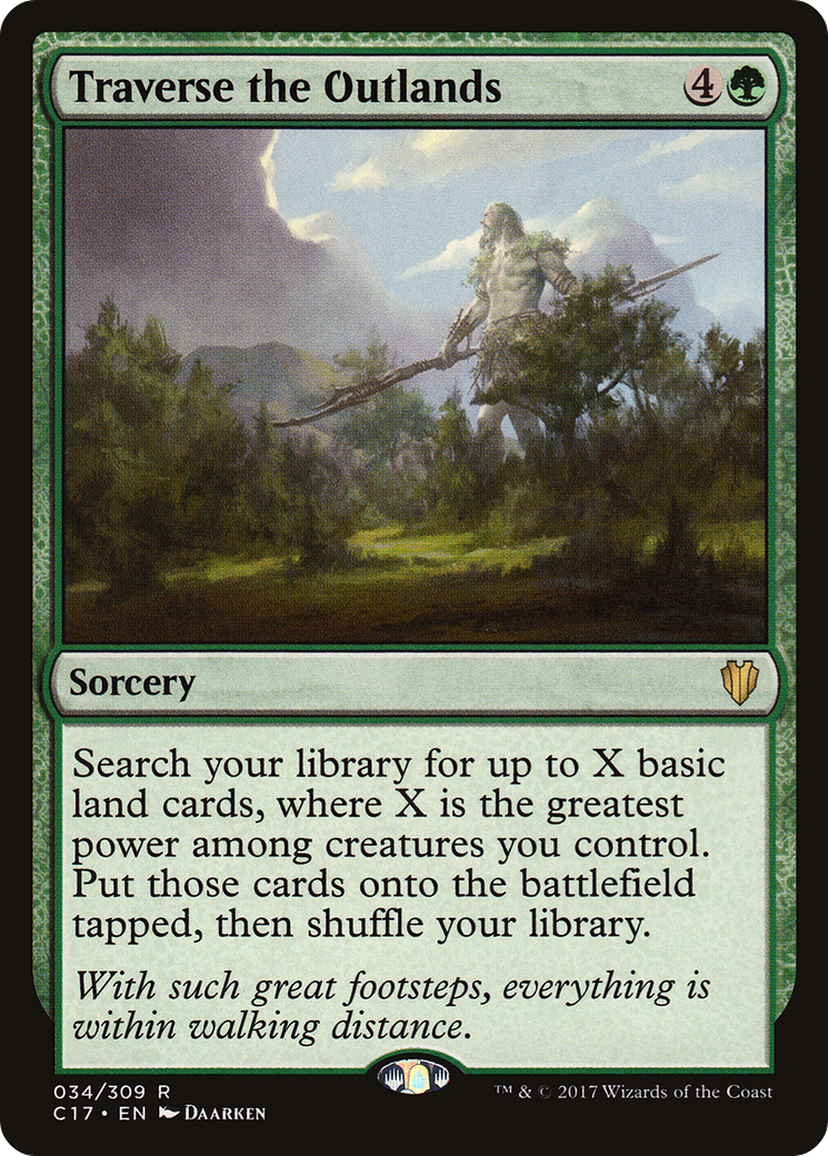 Image of Traverse the Outlands [Commander 2017]