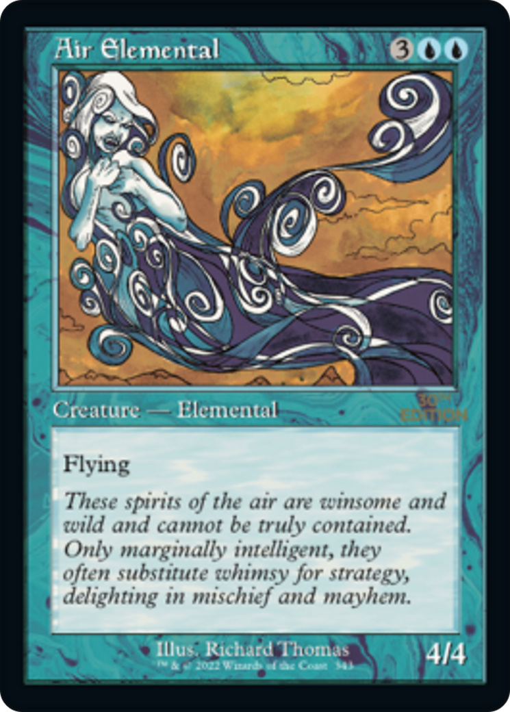Image of Air Elemental (Retro) [30th Anniversary Edition]