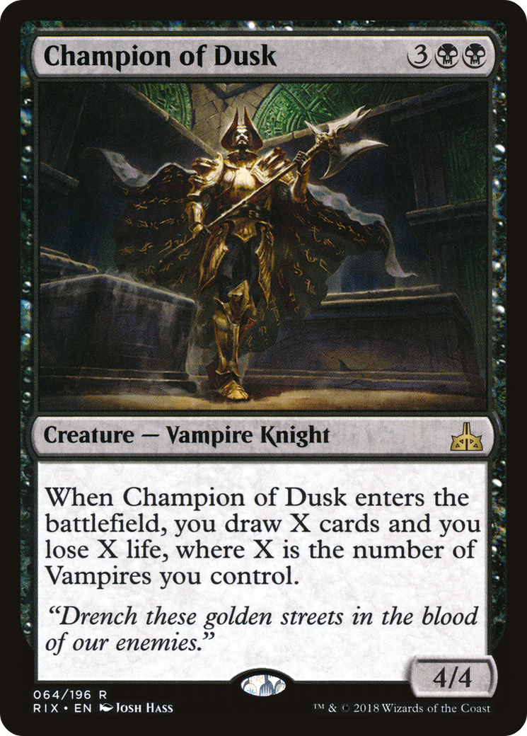Image of Champion of Dusk [Rivals of Ixalan]
