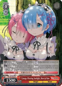 Image of Canopy-Piercing Sunlight, Rem & Ram (RZ/S46-E035 R) [Re:ZERO]