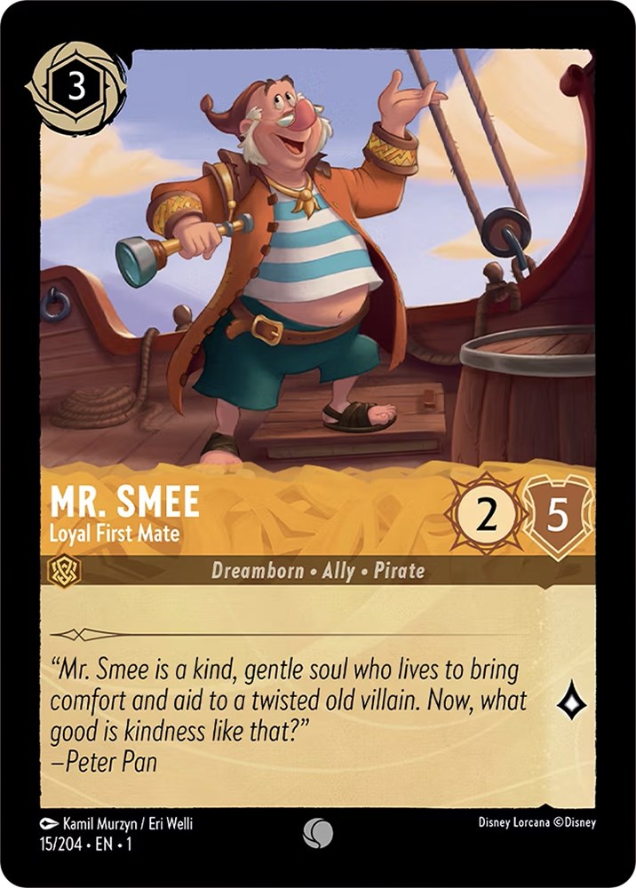 Image of Mr. Smee - Loyal First Mate (15/204) [The First Chapter]