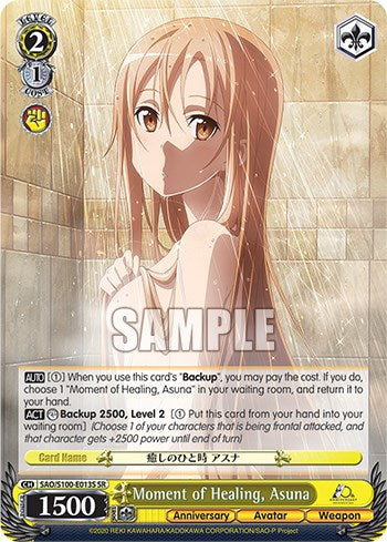 Image of Moment of Healing, Asuna [Sword Art Online Animation 10th Anniversary]