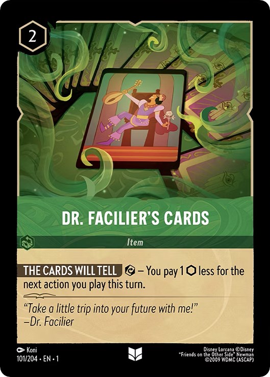 Image of Dr. Facilier's Cards (101/204) [The First Chapter]