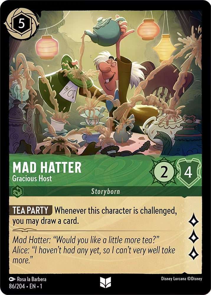 Image of Mad Hatter - Gracious Host (86/204) [The First Chapter]