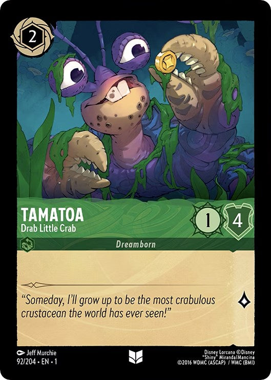 Image of Tamatoa - Drab Little Crab (92/204) [The First Chapter]