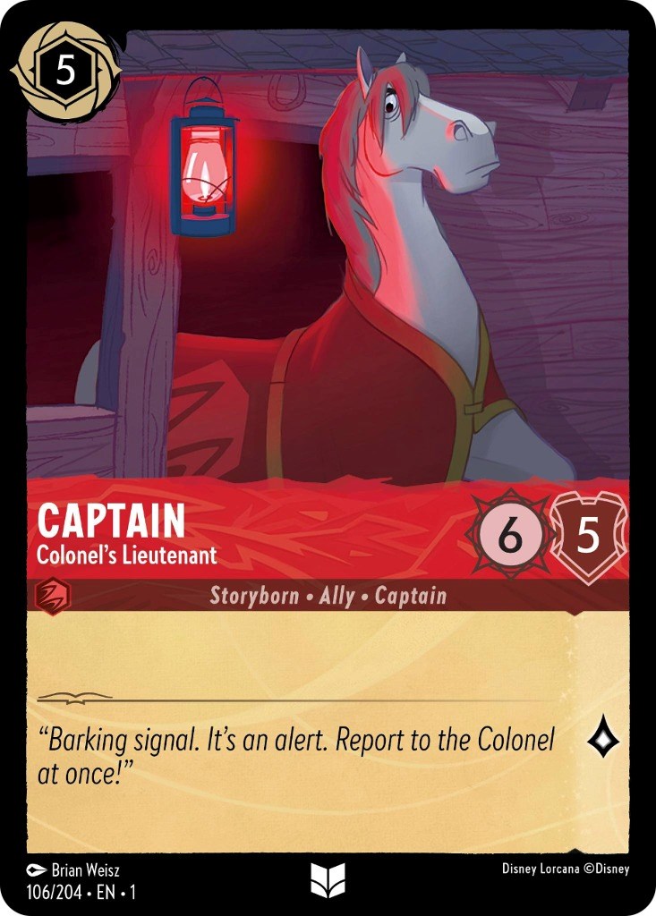 Image of Captain - Colonel's Lieutenant (106/204) [The First Chapter]