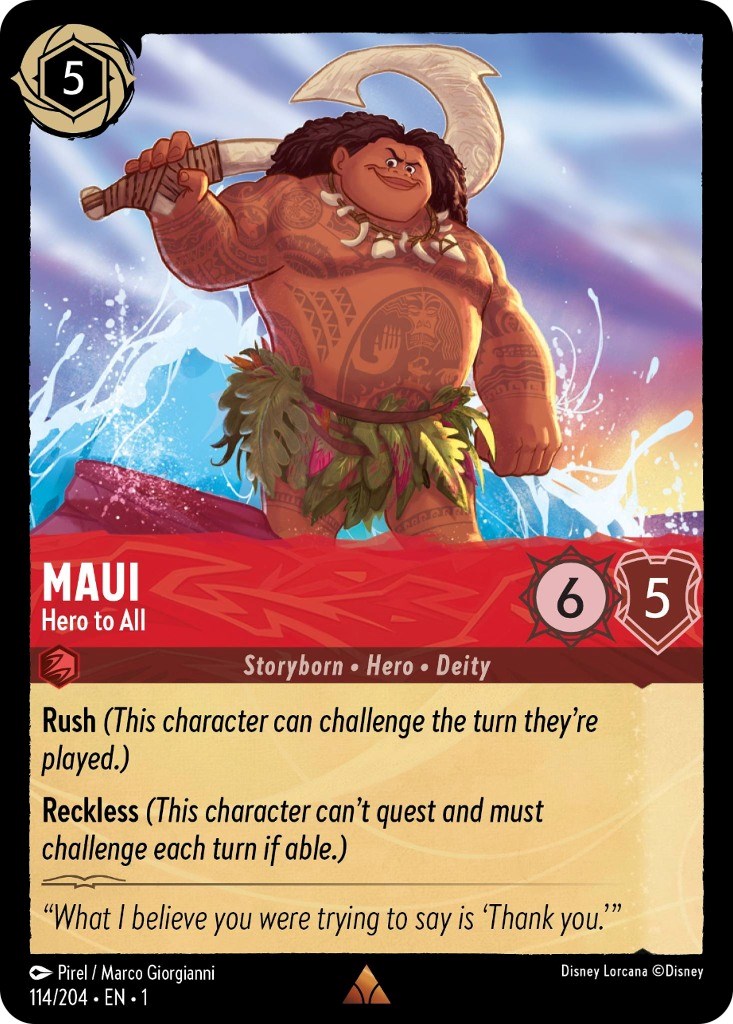 Image of Maui - Hero to All (114/204) [The First Chapter]
