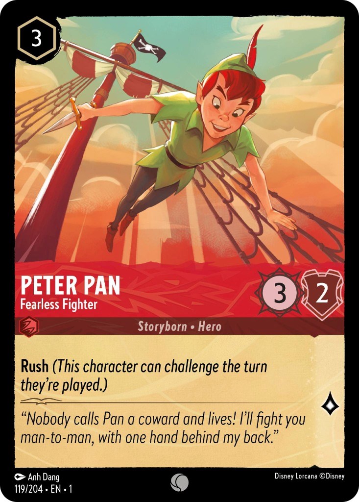 Image of Peter Pan - Fearless Fighter (119/204) [The First Chapter]