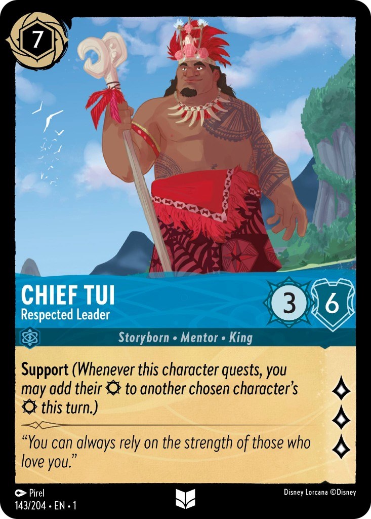 Image of Chief Tui - Respected Leader (143/204) [The First Chapter]