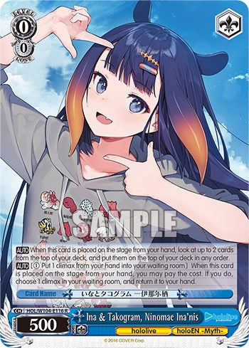 Image of Ina & Takogram, Ninomae Ina'nis [hololive production Vol. 2]