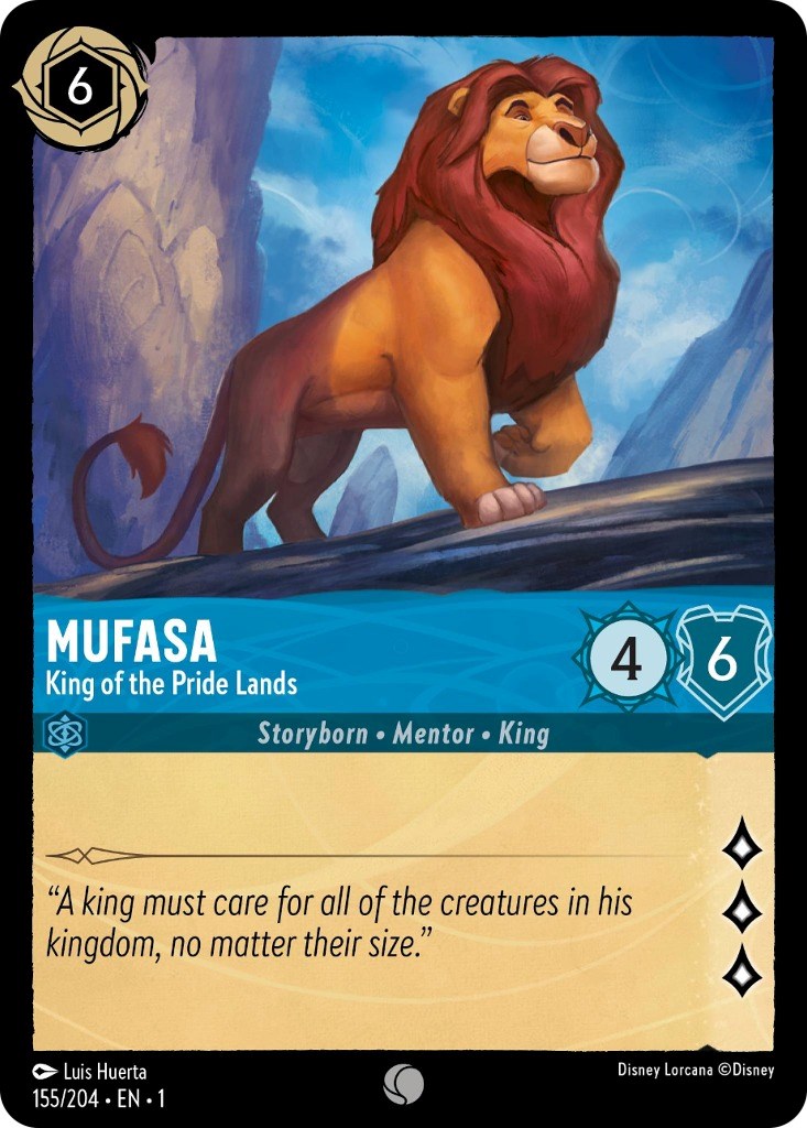 Image of Mufasa - King of the Pride Lands (155/204) [The First Chapter]