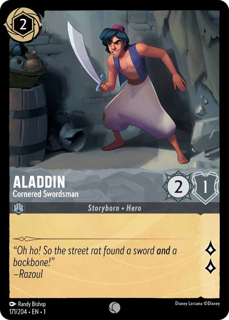 Image of Aladdin - Cornered Swordsman (171/204) [The First Chapter]