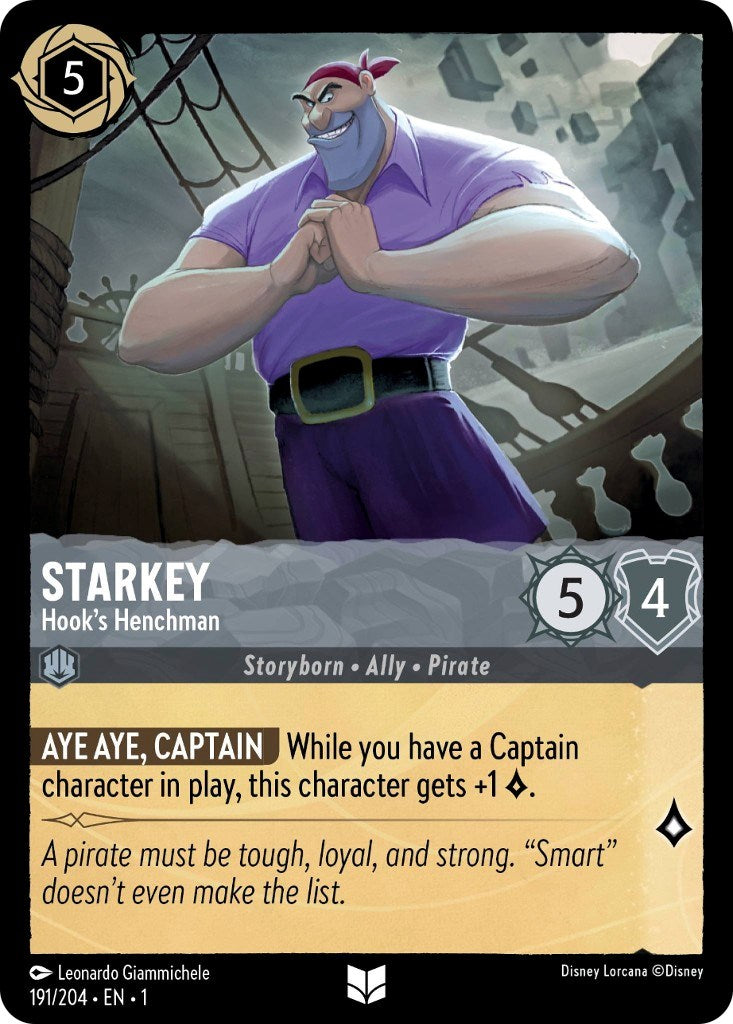 Image of Starkey - Hook's Henchman (191/204) [The First Chapter]