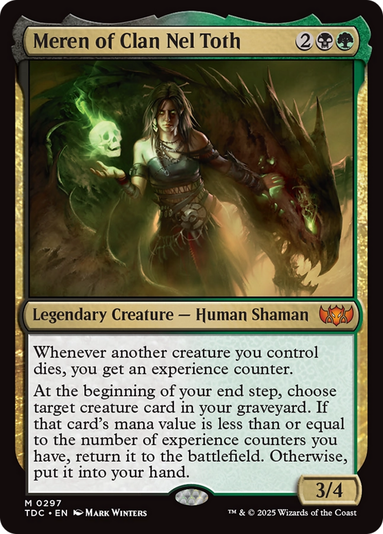 Image of Meren of Clan Nel Toth [Tarkir: Dragonstorm Commander]