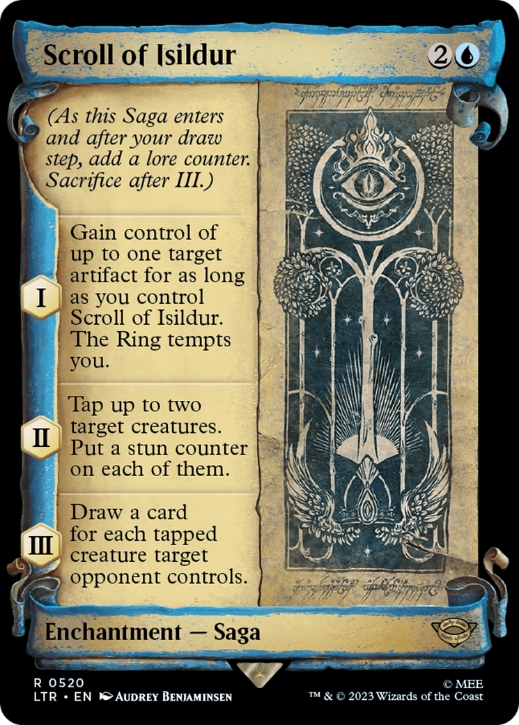 Image of Scroll of Isildur [The Lord of the Rings: Tales of Middle-Earth Showcase Scrolls]