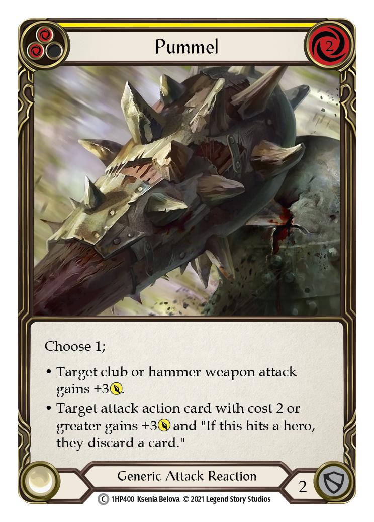 Image of Pummel (Yellow) [1HP400] (History Pack 1)