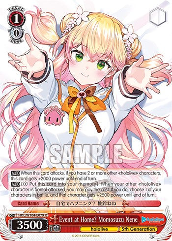 Image of Event at Home? Momosuzu Nene [hololive production Vol. 2]