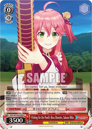 Image of Fishing for the Pond's Boss Monster, Sakura Miko [hololive production Vol. 2]