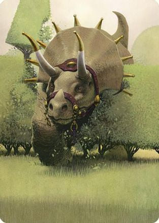 Image of Regal Behemoth Art Card (ASCMM-043) - Art Series: Commander Masters
