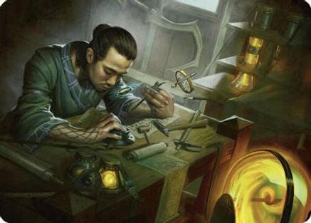 Image of Renowned Weaponsmith Art Card (ASCMM-010) - Art Series: Commander Masters