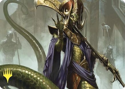 Image of Sidisi, Brood Tyrant Art Card (Gold-Stamped) (ASCMM-029) - Art Series: Commander Masters