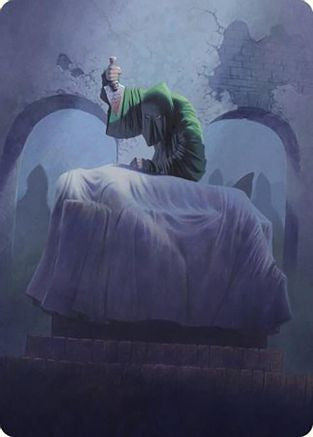 Image of Grave Pact Art Card (2) (ASCMM-038) - Art Series: Commander Masters