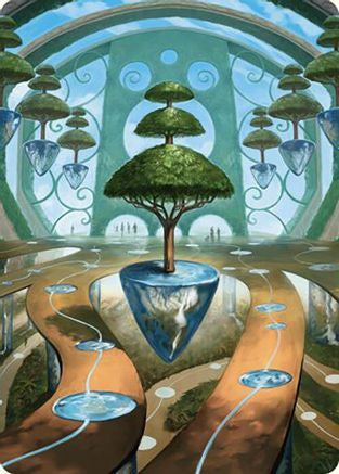 Image of Rejuvenating Springs Art Card (ASCMM-048) - Art Series: Commander Masters