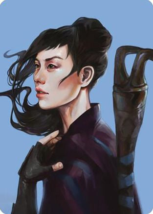 Image of Yuriko, the Tiger's Shadow Art Card (ASCMM-062) - Art Series: Commander Masters