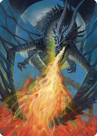 Image of Balefire Dragon Art Card (ASCMM-065) - Art Series: Commander Masters