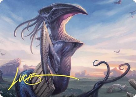 Image of Sentinel Sliver Art Card (Gold-Stamped Signature) (ASCMM-076) - Art Series: Commander Masters
