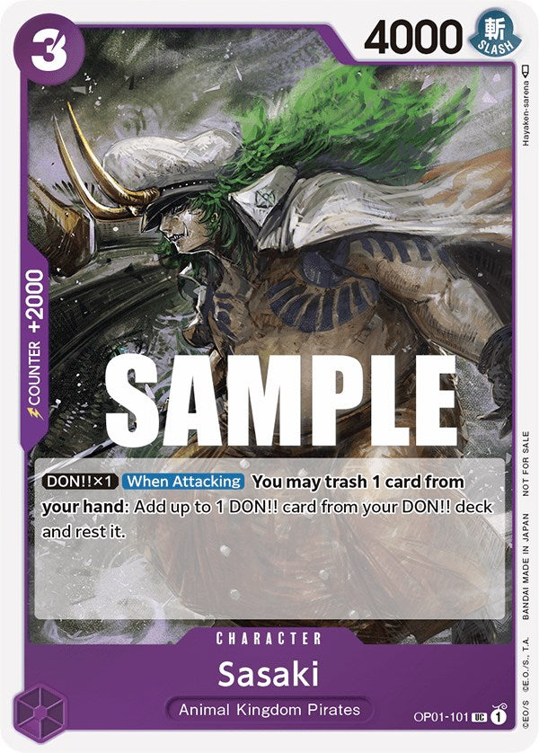 Image of Sasaki (Event Pack Vol. 2) [One Piece Promotion Cards]