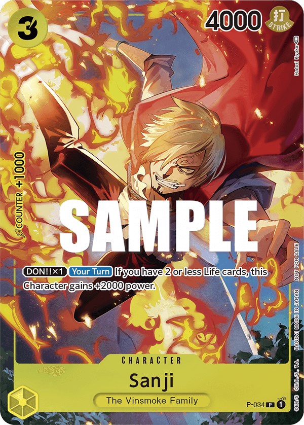 Image of Sanji (Event Pack Vol. 2) [One Piece Promotion Cards]