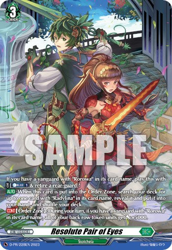 Image of Resolute Pair of Eyes (D-PR/228EN 2023) [D Promo Cards]