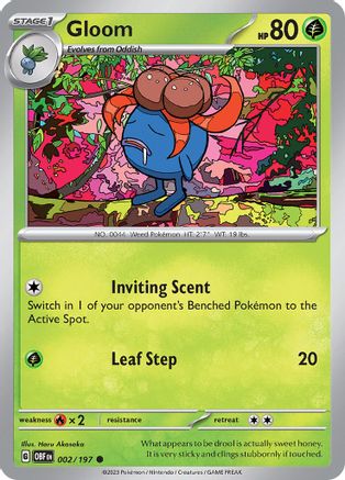Image of Gloom (002/197) [Scarlet & Violet: Obsidian Flames]