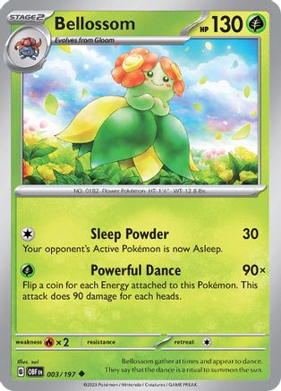 Image of Bellossom (003/197) [Scarlet & Violet: Obsidian Flames]