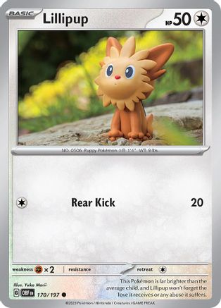Image of Lillipup (170/197) [Scarlet & Violet: Obsidian Flames]