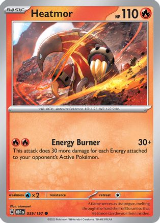 Image of Heatmor (039/197) [Scarlet & Violet: Obsidian Flames]