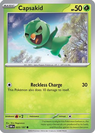 Image of Capsakid (023/197) [Scarlet & Violet: Obsidian Flames]